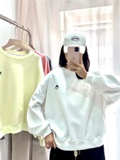 小月亮复合牛奶丝卫衣经典款，女装卫衣/绒衫，著朴