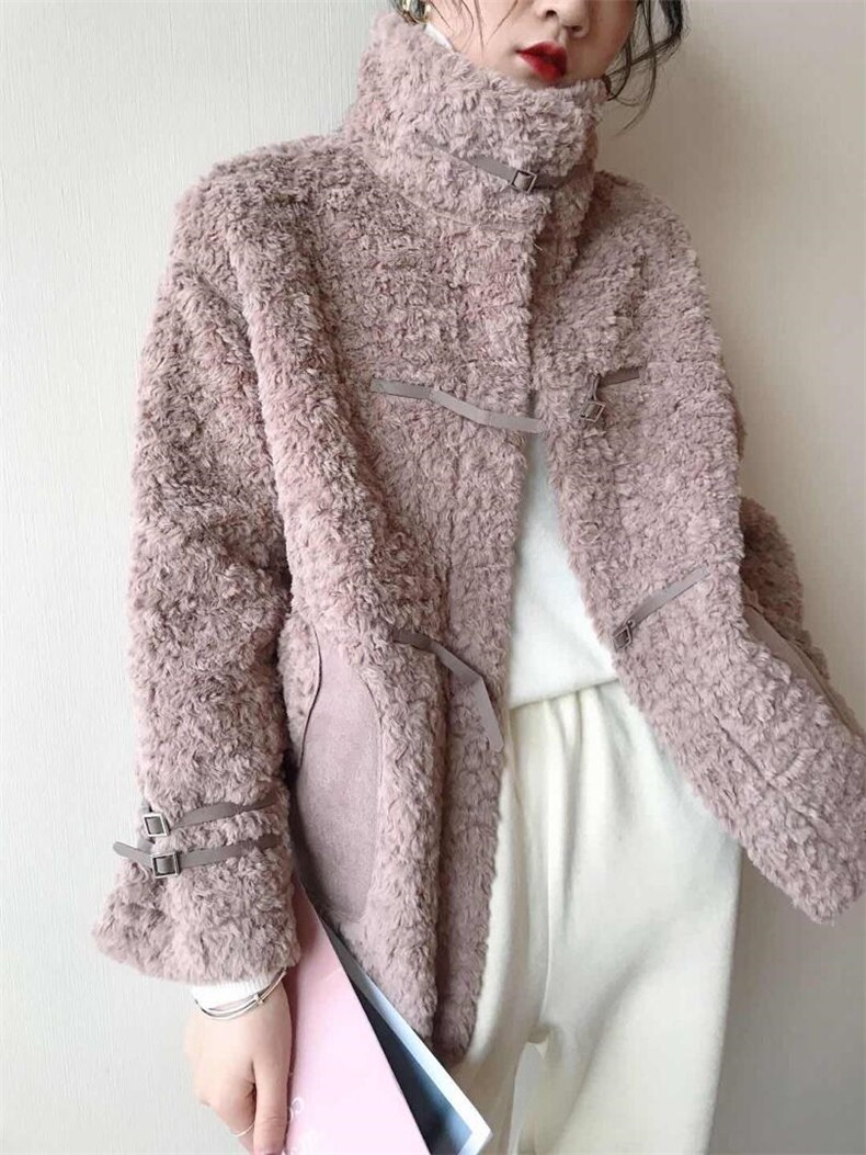 皮毛一体派克服，女装，我的女孩