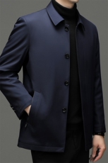 冬季新款中年男士棉衣翻领保暖加厚棉袄男装商务休闲上衣棉服外套，男装棉衣，电商B212（原钱塘6029）