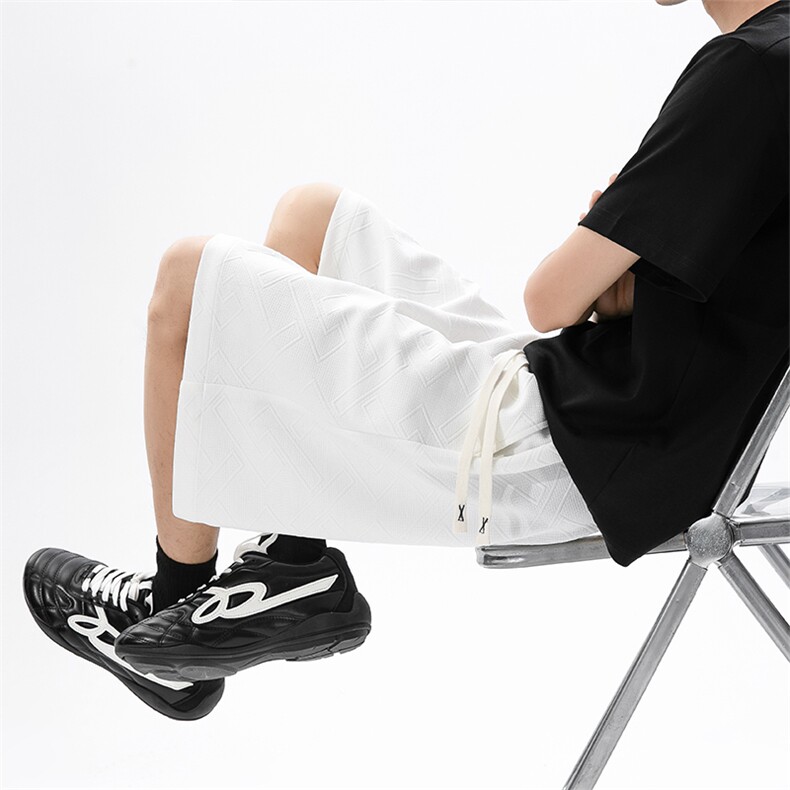 2026夏季新款现货2W件宽松提花短裤M-5XLHK26259-特P12，男装牛仔裤，电商A022