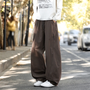春季新款现货男女同款直筒休闲裤DSA157B-K2618-P50图片