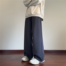 2025冬季新款保暖德绒加绒宽松直筒休闲裤B315-K878JR-p55控78，男装棉衣，电商B315