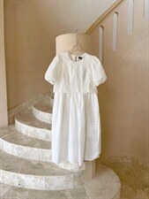 【现货】韩双层镂空连衣裙,女装连衣裙,欧尼蒂