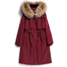 冬装2021年新款派克棉服女韩版宽松加厚棉衣加绒外套派克服收腰，女装棉衣/棉服，辉之琳