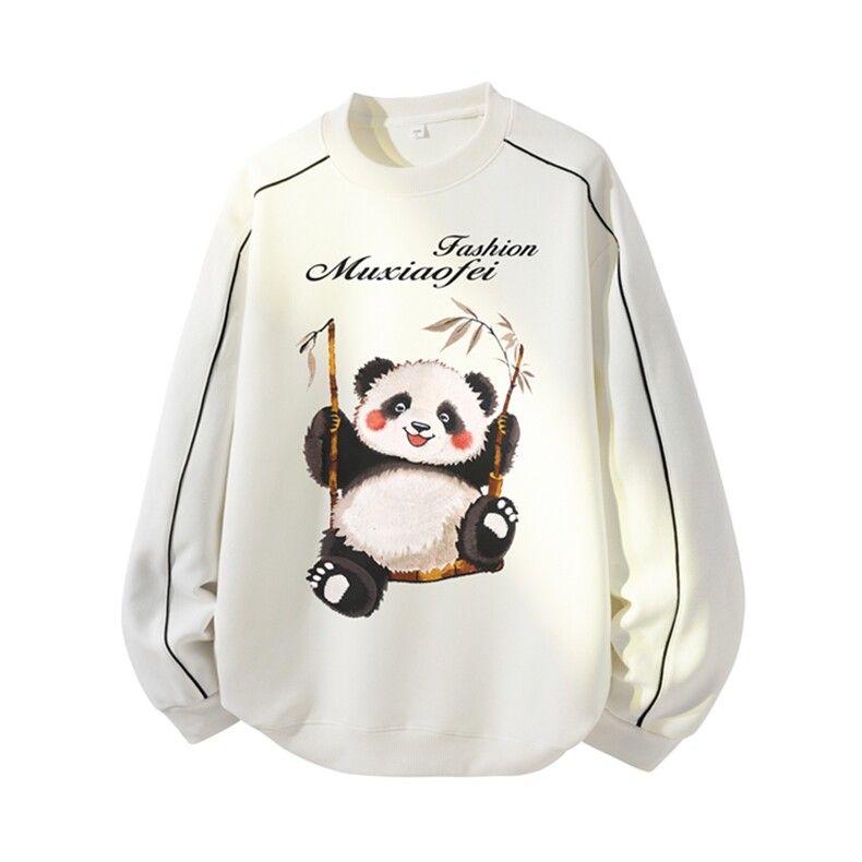 得物供货、复合重磅420克现货圆领卫衣宽松HD019-1-YLT2540-特P35,男装卫衣,电商019-1