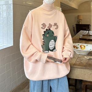 控68高领毛衣男士大码内搭毛线衣男 GM45037-P45加绒款-P65图片