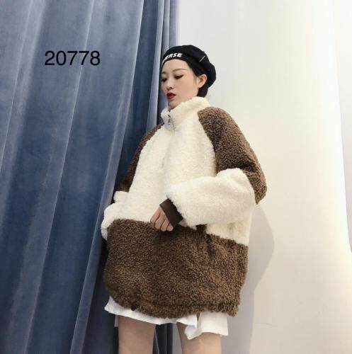 冬季新款皮毛一体羊羔毛，女装，琼卿格