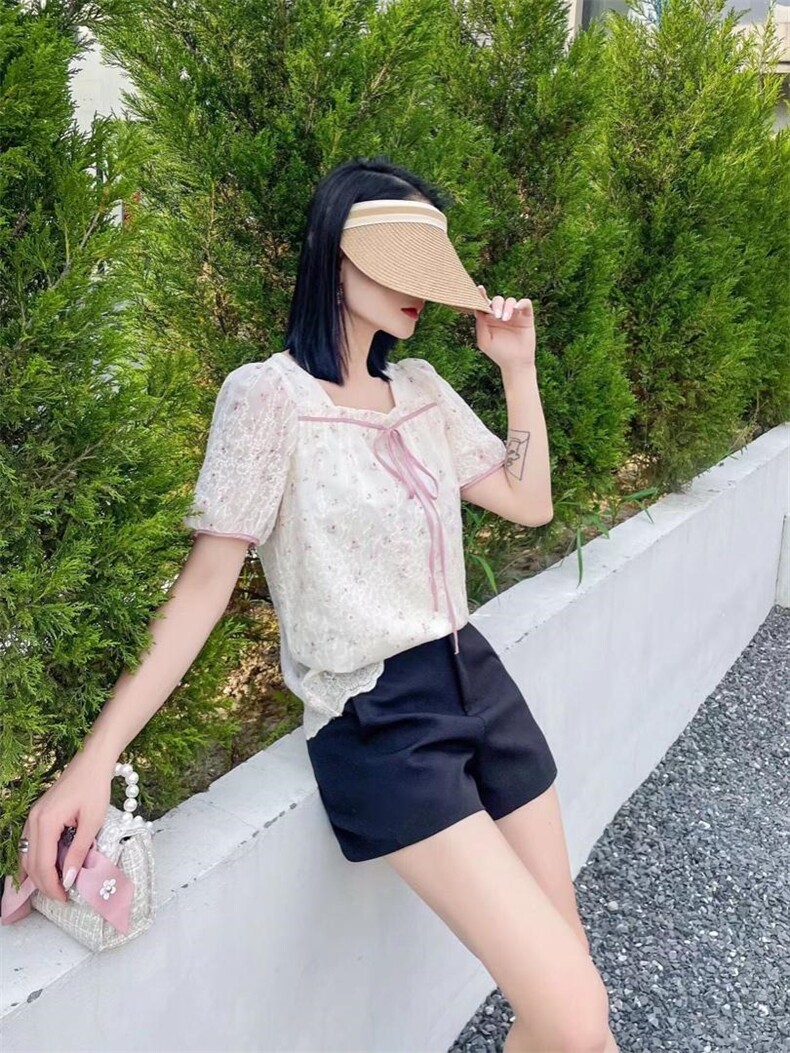 刺绣欧镂空上衣，其它，天使公主