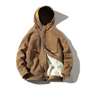 709-MY07-P130 20冬款 冬季情侣百搭保暖加厚灯芯绒夹克棉衣男图片