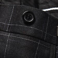 M-3XL套装格子两件套高品质职业套装工作服男装815-P210，男装西服套装，电商D225