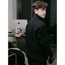 JK729-尺码M-3XL-特P56-美式解构剪裁倒三角水洗夹克外套（网图），男装夹克，星座1811B