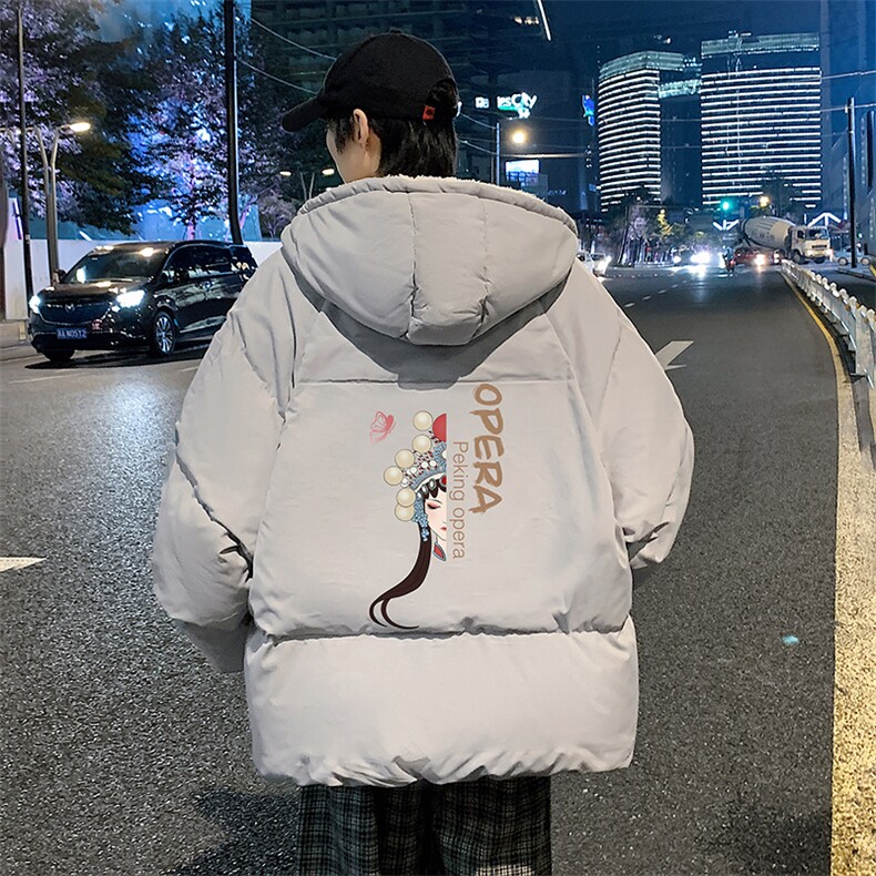 MY16161-P100加厚加绒连帽棉衣男大码棉服男面包服男,男装棉衣,电商A040