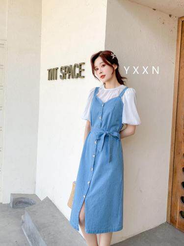 夏装新款连衣裙，女装连衣裙，依雪香诺