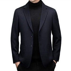 男装西服AE872羊毛羊绒西装高品质西服上衣2粒扣图片