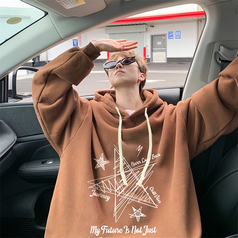 连帽卫衣男大码胖子帽衫大号运动服WY2456-P35,男装卫衣,电商A040