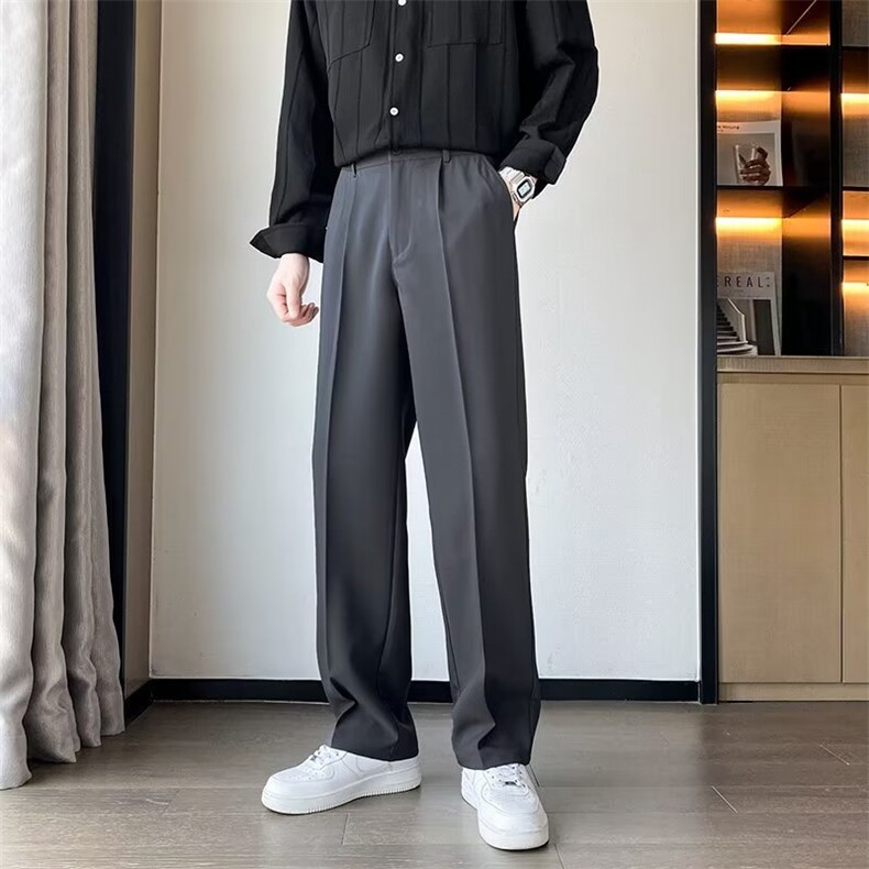男新款港风休闲西裤FK99P38图片