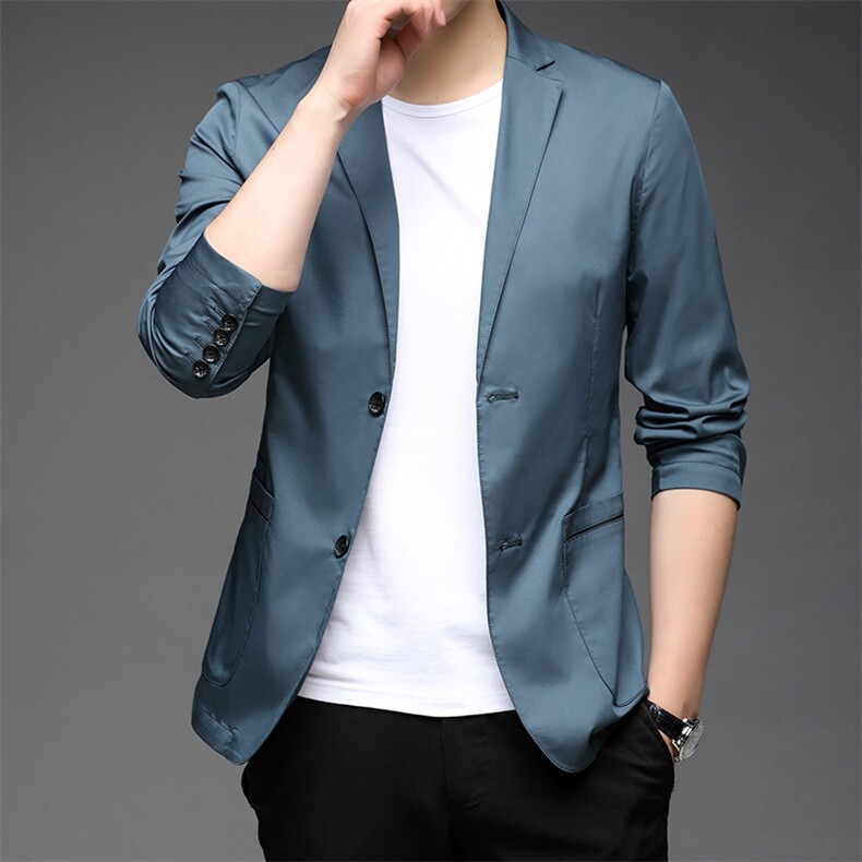 A6629208春秋款男士西服外套薄款简约百搭男装P160,男装西服,电商B360