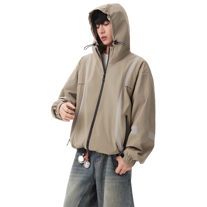 春款现货冲锋夹克外套男款上衣运动夹克JK02655-P75,男装夹克,星座308B-2