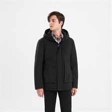 中年男士鹅绒羽绒服男冬季休闲爸爸冬装外套上衣SFT81598-P320，男装羽绒服，电商B212（原钱塘6029）