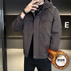 3921P1352025新款棉服加棉冲风衣夹克棉衣外套控卷后195，男装夹克，星座414（原B263）