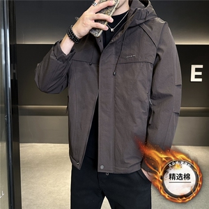 3921 P135 2025新款棉服加棉冲风衣夹克棉衣外套  控卷后 195图片