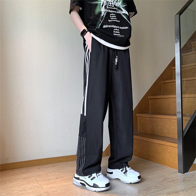 仓库现货DSA059-ZK7926-特P35宽松美式直简休闲裤速干运动裤,男装休闲裤,电商A059