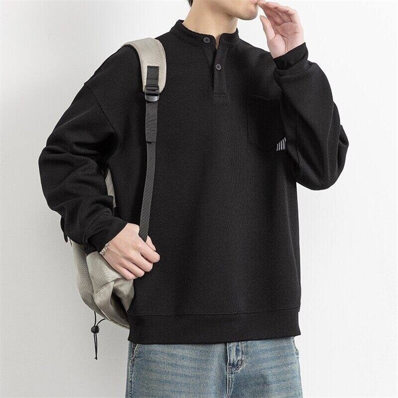 W25228-特P58春秋时尚休闲卫衣男打底衫,男装卫衣,电商D310B-1