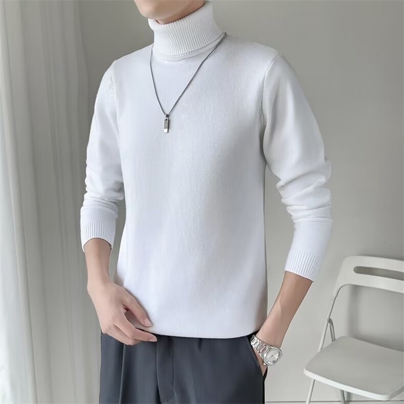 高领毛衣男加绒秋冬季新款男士内搭半针织打底衫毛线衣服MY03,男装针织衫/毛衣,星座1116A-2（原606A-1）