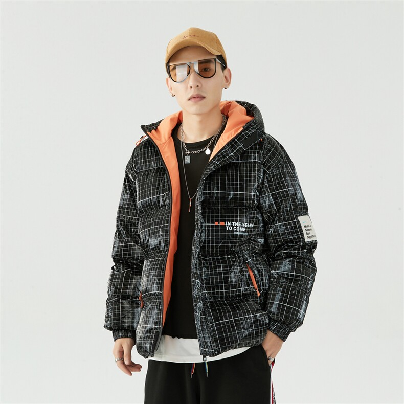 高品质冬季保暖棉衣潮流宽松加厚大码休闲棉服外套男33211P115,男装棉衣,电商A086