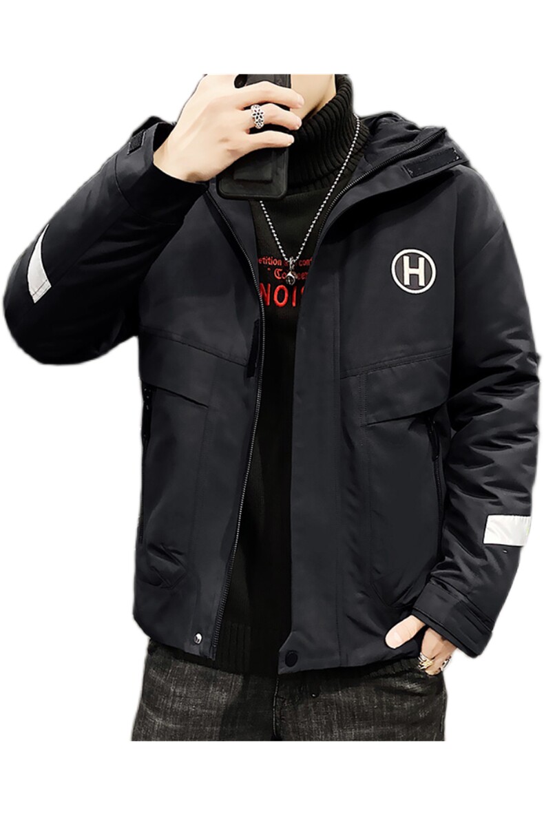 男士休闲连帽加厚保暖棉衣外套棉服棉袄冬季防寒开衫男装M988,男装棉衣,电商B226-2（原B217-2）