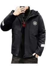 男士休闲连帽加厚保暖棉衣外套棉服棉袄冬季防寒开衫男装M988，男装棉衣，电商B226-2（原B217-2）