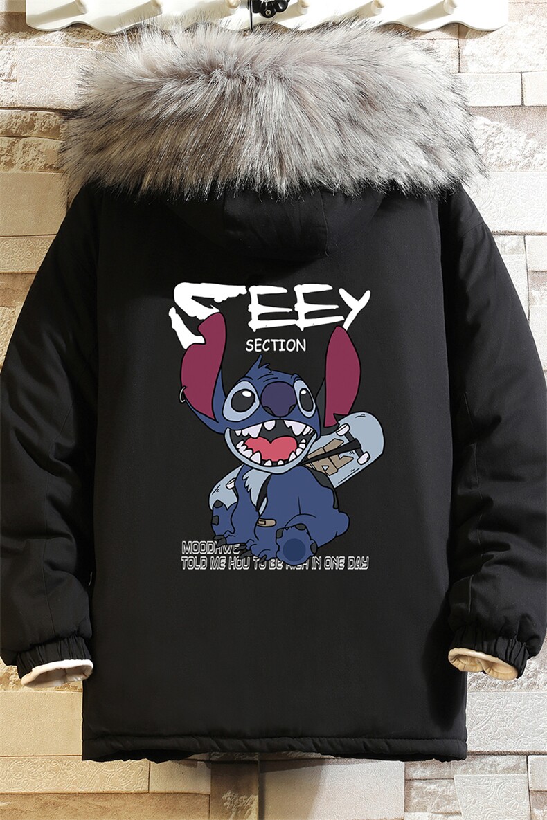 MM48038-P130冬季大毛领衣男士大码加厚袄男服砖墙,男装棉衣,电商A040A
