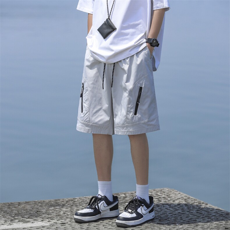 夏季美式户外机能工装短裤男潮牌宽松百搭五分裤现货K8044-P32,男装牛仔裤,星座512-3