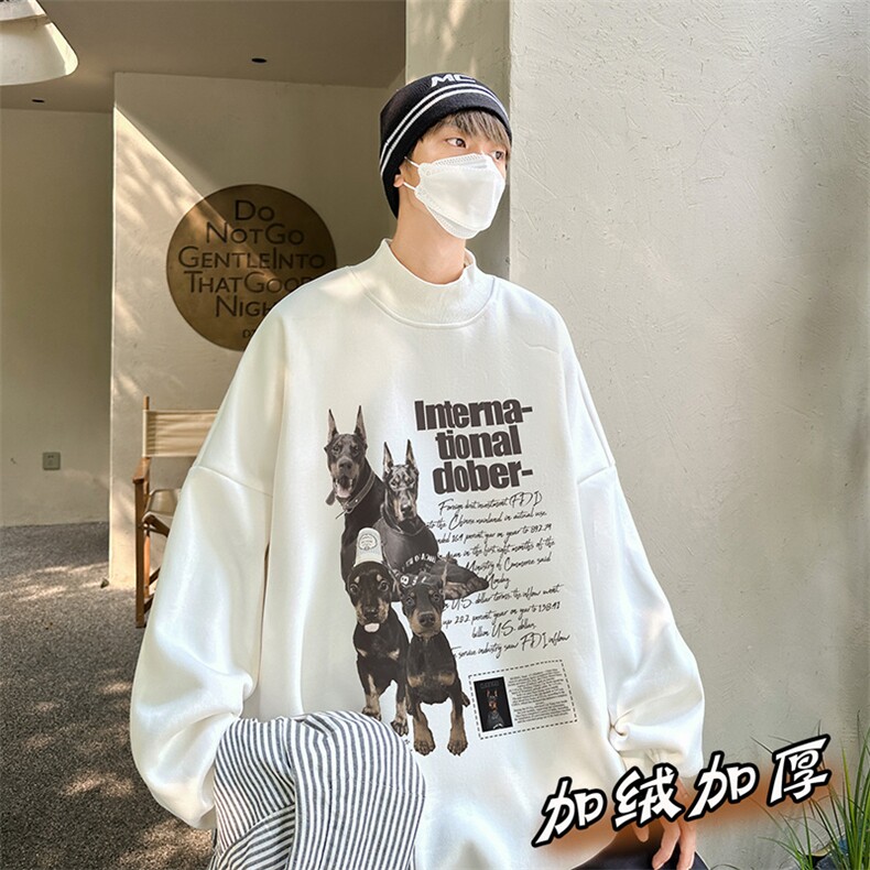 男装加绒加厚高领卫衣打底衫XZ514-2-G59-P48,男装T恤,星座514-2(原B239)