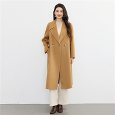 秋季新款纯色针织纯色大衣时尚百搭,女装双面呢大衣,呢彩羊绒, 秋季新款纯色针织纯色大衣时尚百搭,女装双面呢大衣,呢彩羊绒,