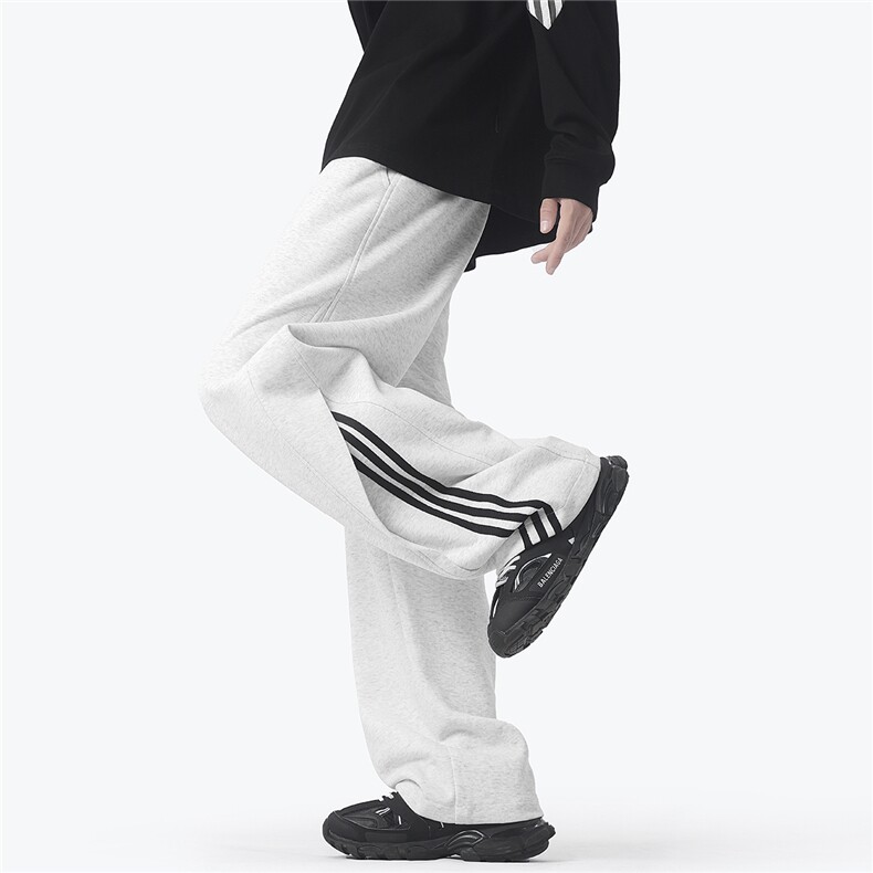 现货现货秋季休闲裤卫裤男织带拖地裤D329-QM750-P55-控78,男装休闲裤,电商D329