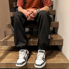 青春流行男春新款潮流潮时尚潮牌百搭休闲裤九分裤D68P35，男装休闲裤，星座1116-2