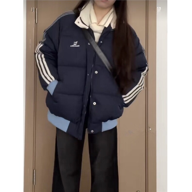【有货】D8857-P100新款冬季棉衣女羽绒棉服情侣棉袄学生外套，男装棉衣，星座603-2