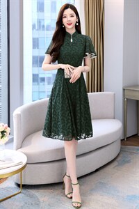 2022夏季新款新娘敬酒服气质连衣裙图片