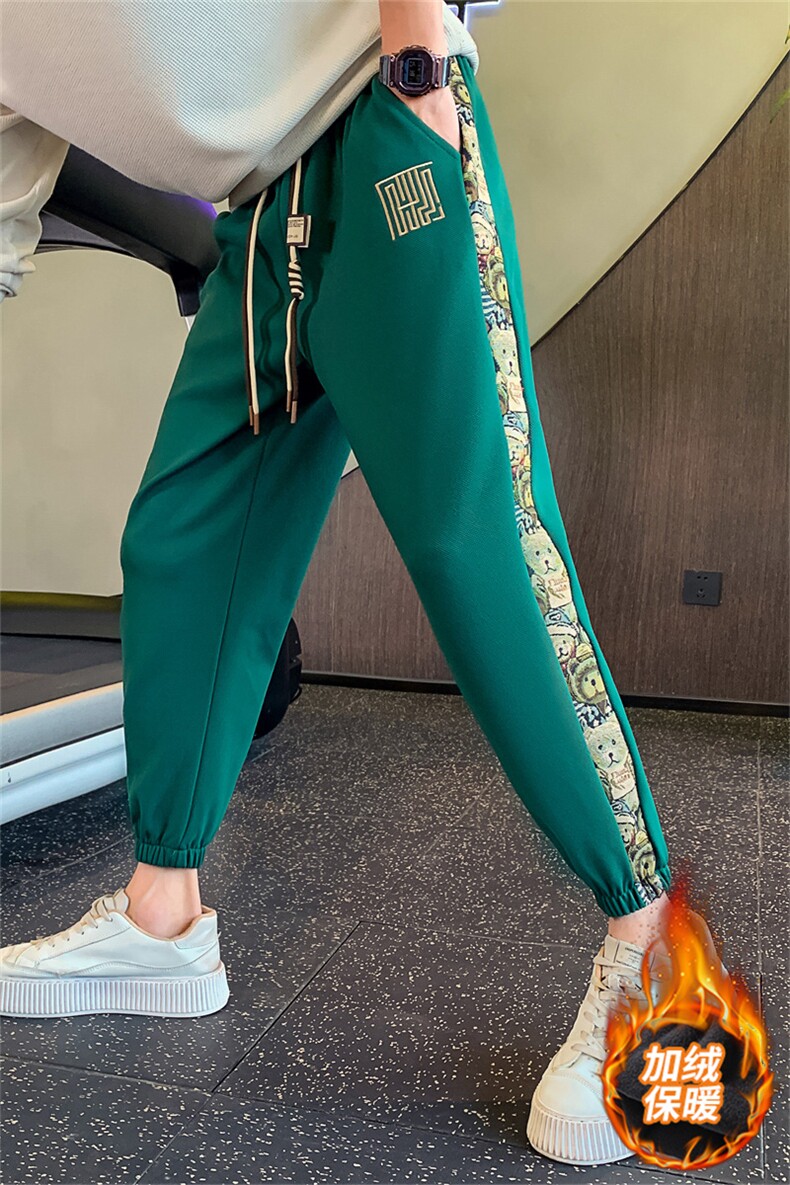 2023束脚裤痞帅运动裤九分DS-C208-6771-特P48加绒58控69.9-89.9,女装休闲裤,电商C208