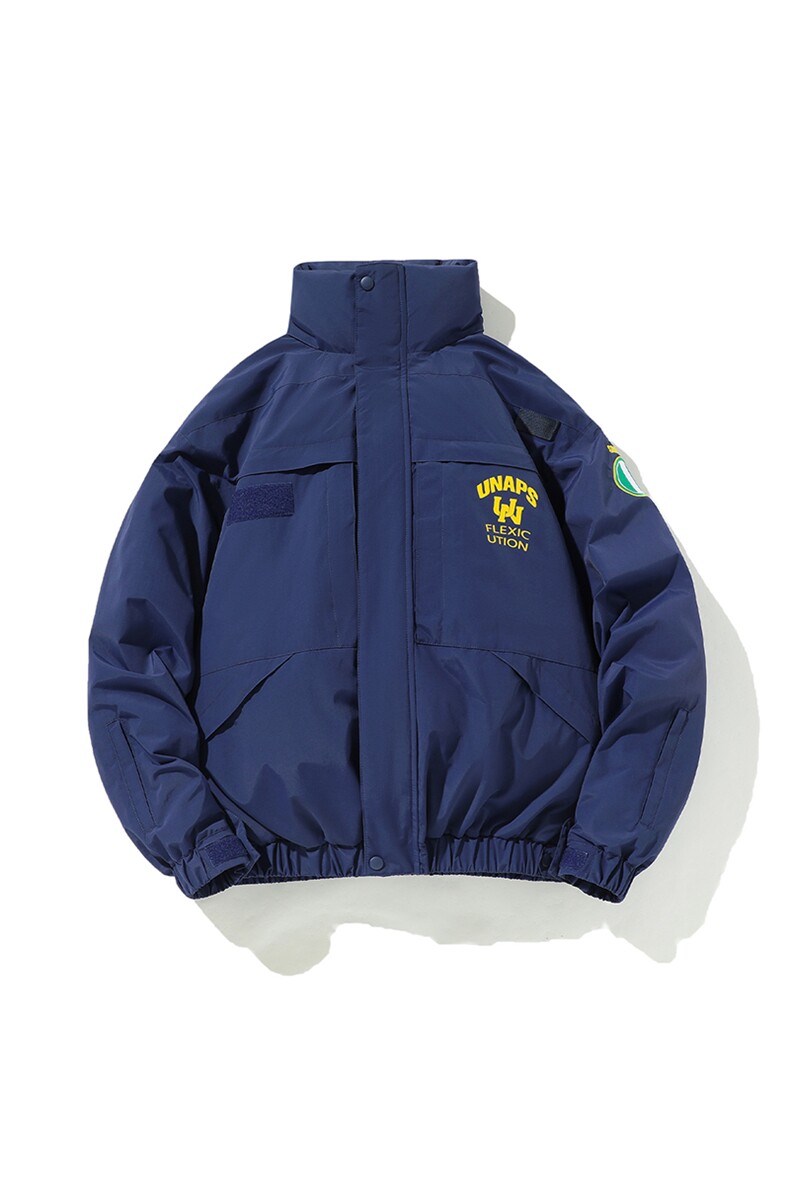 2025冬季美式潮牌立领夹克保暖羽绒服男潮牌休闲宽松羽绒服外套,男装夹克,电商A234