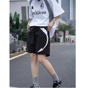 气质无品牌新款ins原宿时尚短裤美式网眼四分不过膝潮流流行百搭图片