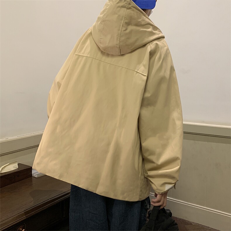 Wt1003-P42连帽潮流冲锋衣外套,男装夹克,星座1501-1