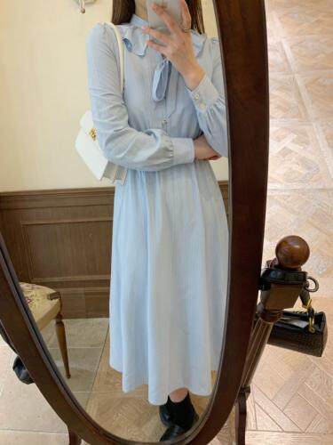 独屿2021春新款连衣裙，女装连衣裙，独屿