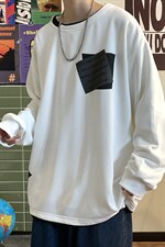 现货7XL-M港风卫衣男2023春季新款慵懒风胖子长袖加肥加大码控68图片