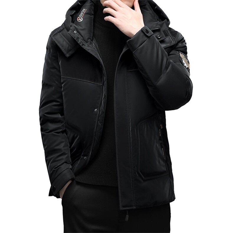 中年男脱卸帽羽绒服男冬季中老年爸爸冬装休闲款外套YLS2107-P305,男装羽绒服,电商B212（原钱塘6029）
