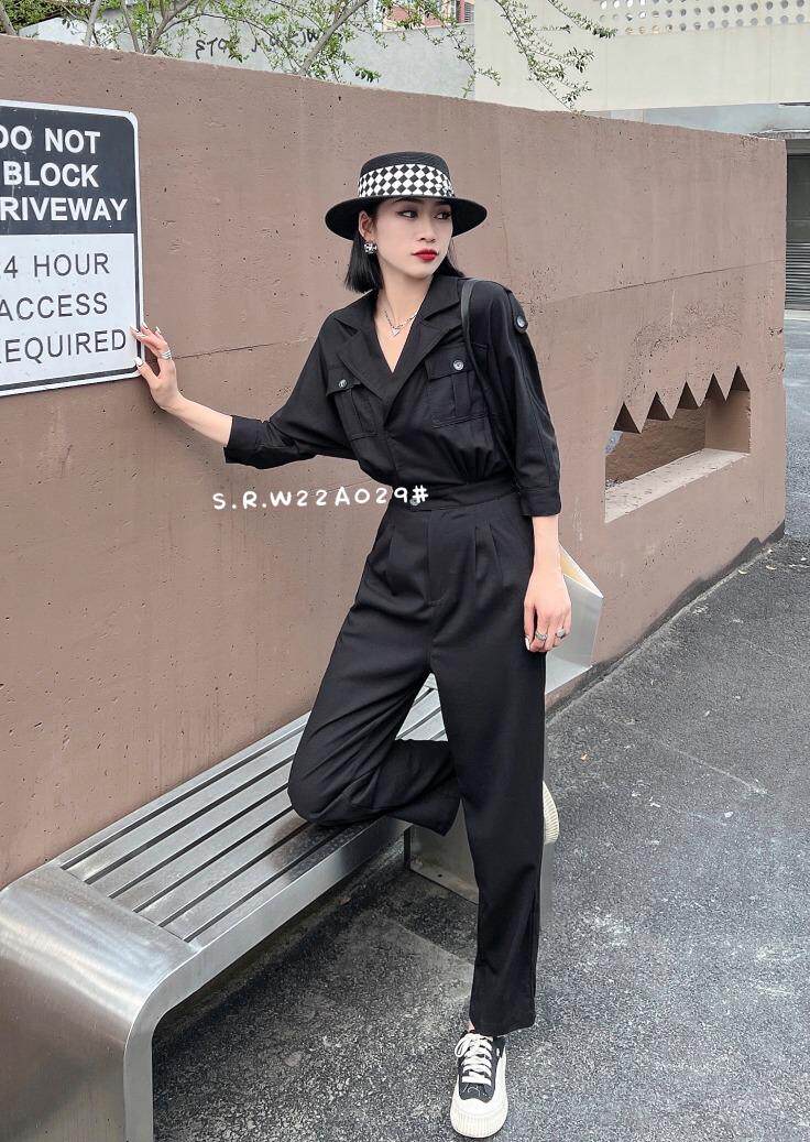 时尚连体裤，女装连体裤，斯瑞威