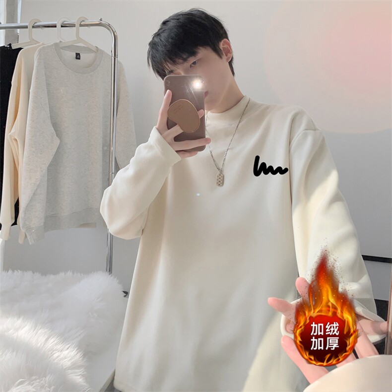 2025秋季男潮流休闲加绒加厚jrdr-945德绒特批30控59,男装卫衣,星座605(原A050)