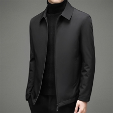 DZF01钱塘2020-3冬季厚款商务休闲简约中年男士羽绒服货稳P165，男装羽绒服，钱塘207-3