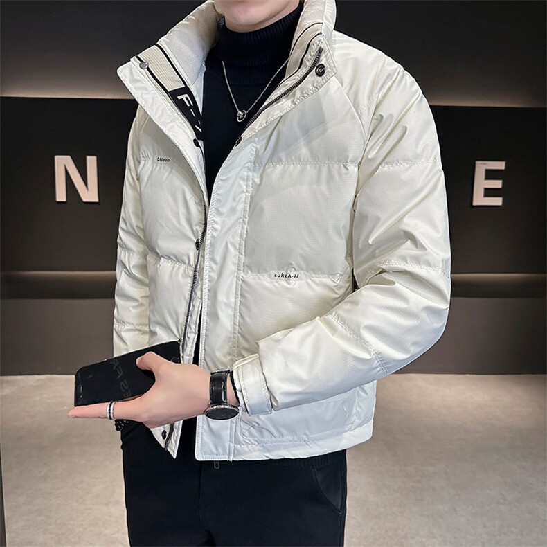 店主风时尚立领短款羽绒服男冬季保暖外套B328-2262-P165,男装羽绒服,电商B328